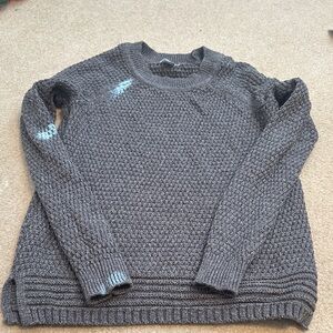 Old Navy Charcoal Knit Sweater